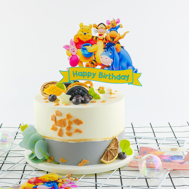 Winnie Pooh Cake Topper Printable